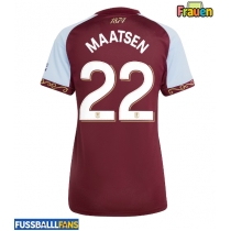 Aston Villa Ian Maatsen #22 Heimtrikot Frauen 2025-26 Kurzarm